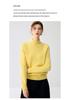 Lekasha Women's Cashmere Half-High Neck Knitted Sweater