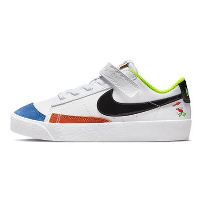 Blazer Low 77 PS Weiß Multi Kinder Sneaker Schwarz Signalblau DV1751-101