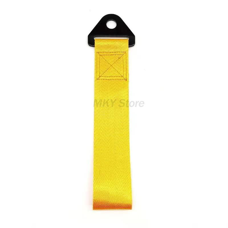 High Quality Car Color Pendant Tow Strap Belt Tow Rope Ribbon Auto Accessories Trailer Ropes Bumper Towing Strap Trailer belt