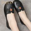 Women's Shoes Summer Soft - Soled Round - Headed Cowhide