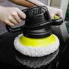 12Pcs Car Polishing Pad Auto Soft Microfiber Bonnet Polisher 5-6 Inch Soft Wool Wax Wash Buffer Cover Cleaning Tools Accessories