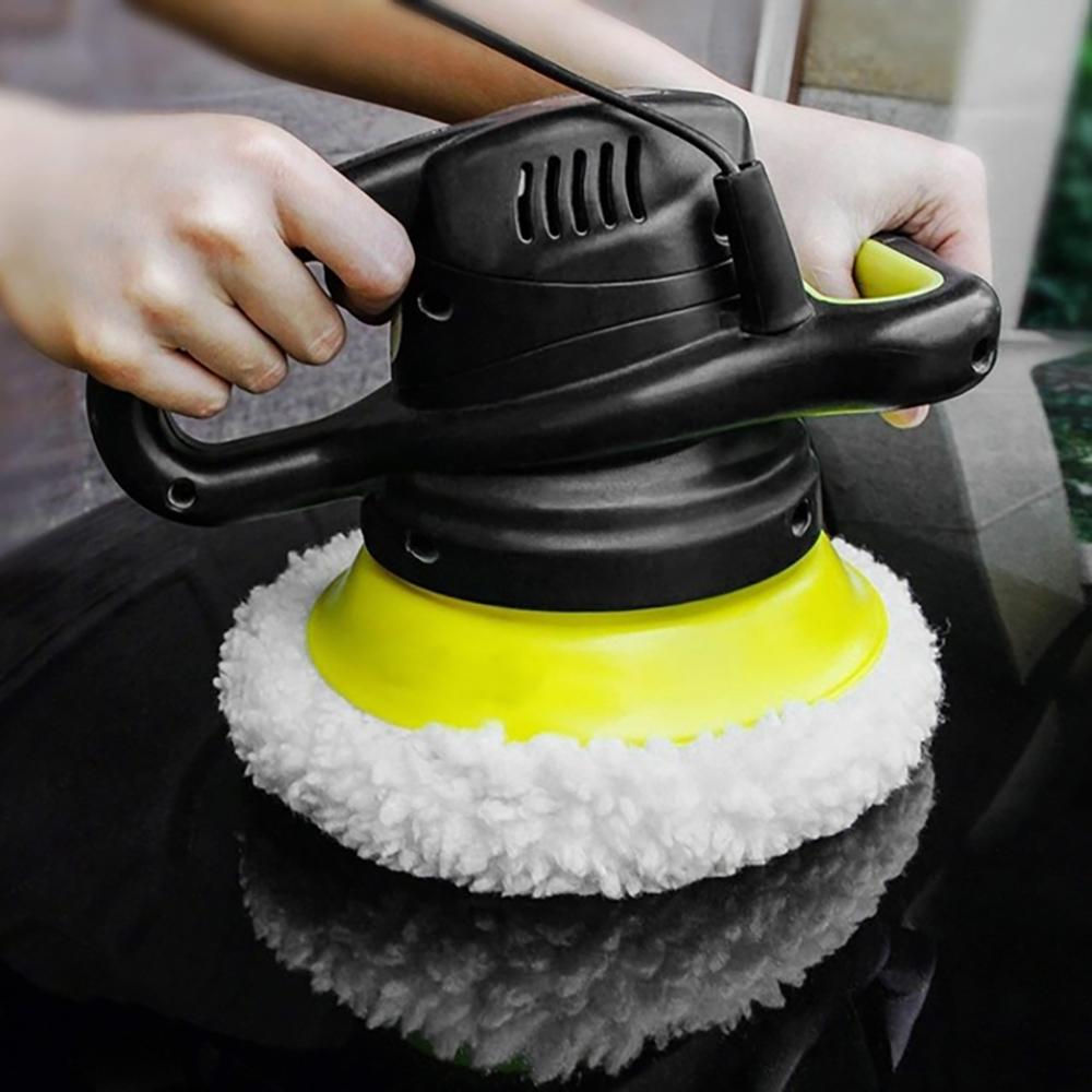 12Pcs Car Polishing Pad Auto Soft Microfiber Bonnet Polisher 5-6 Inch Soft Wool Wax Wash Buffer Cover Cleaning Tools Accessories
