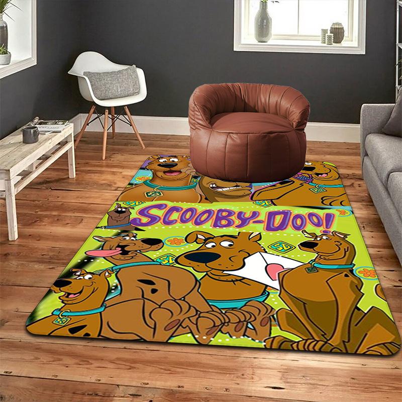 Scooby-Doo Rug Floor Mat for Living Room or Bedroom Soft and Comfortable Carpet a Gift for Birthday and Holiday.ZFF0913296