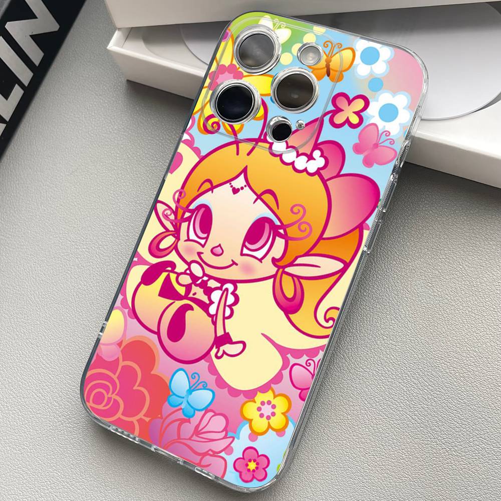 Akubi Girl Clear Silicone Soft TPU Phone Case For iphone 17 16 15 14 Plus 13 12 Mini 11 Pro Max Shell Capa