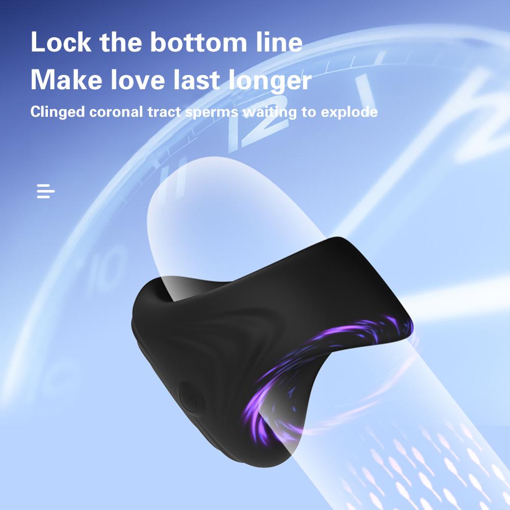 Cock Ring for Men Remote Control Rabbit Dual Vibrating Penis Rings for Ejaculation Delay Testis Stimulation Sex Toys for Couples