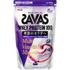 SAVAS Whey Protein 100 with Multivitamins and Minerals, Blueberry Yogurt Flavor, 450g, No Artificial Sweeteners, Meiji