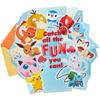 Hallmark Pokemon Birthday Card for Kids and Pop-Up (Pikachu, Szechuan, Charmander, Bulbasaur)