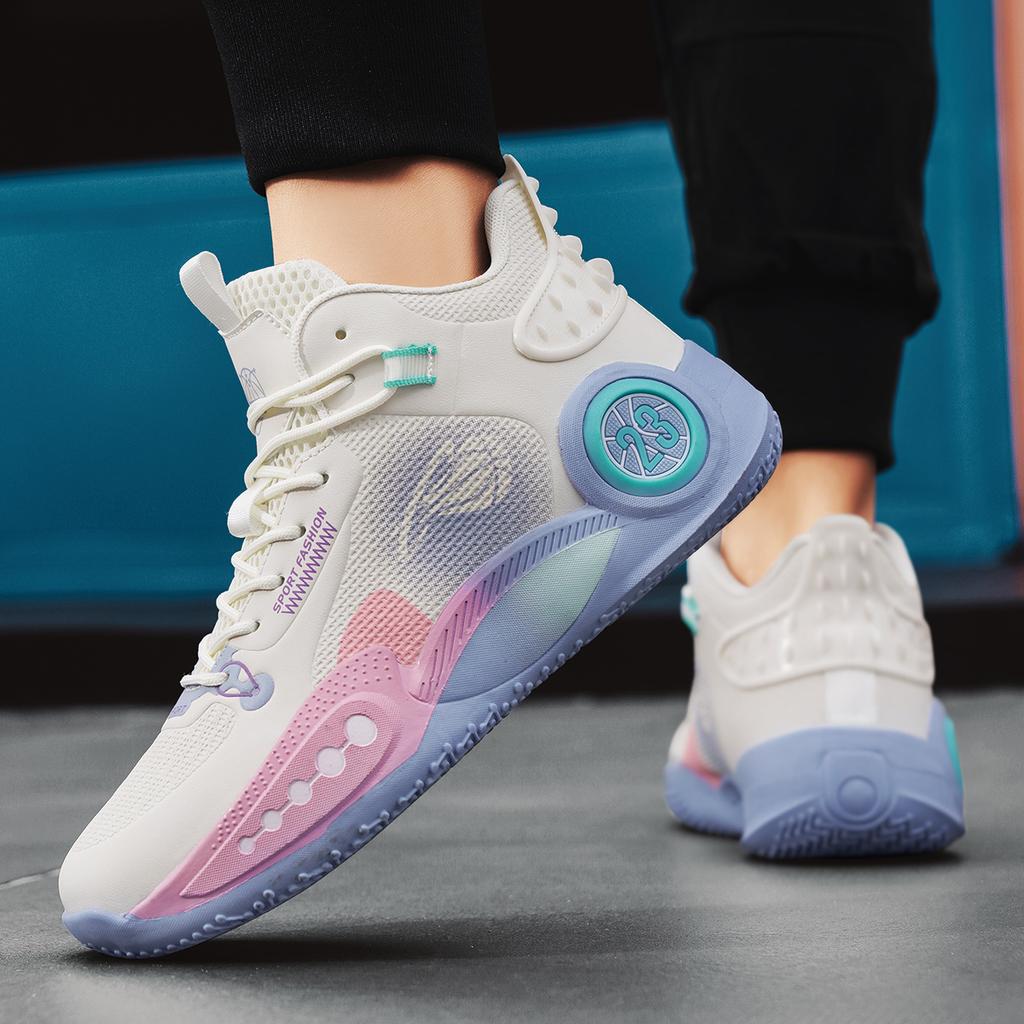 Männer Basketball Schuhe Atmungsaktive Sport Schuhe Training Athletisch Frauen Basketball Turnschuhe