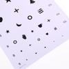 PVC Snellen Eye Chart Kindergarten Low Vision Eye Test Charts Eye Exam Tool With Point Stick Occluder