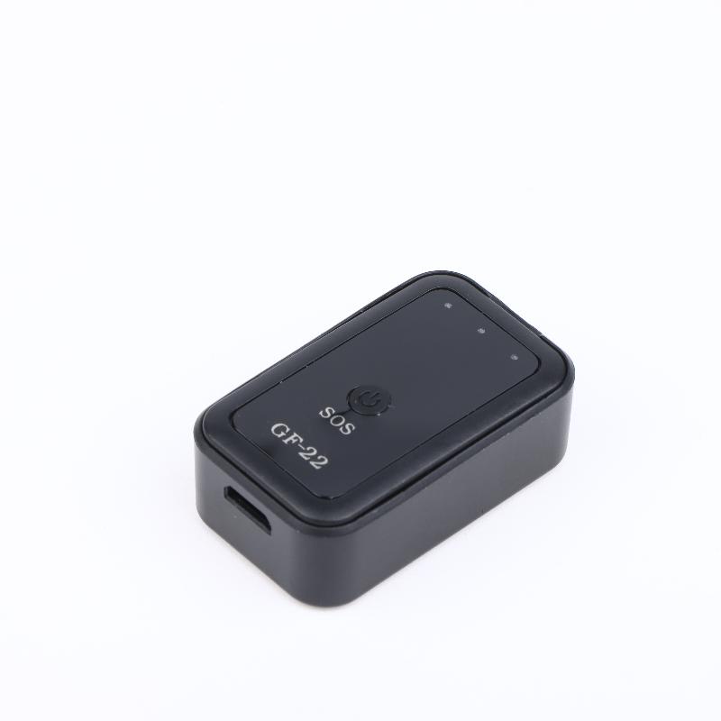 GF22 Mini GPS Tracker Device Wireless Locator with SOS for Kids Pets Vehicles Safety