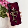 For Tecno Camon 18P Case Cover Luxury Crown A-Z Letters 2D Flat Pattern Soft Silicone Funda For Tecno CH7 Casing