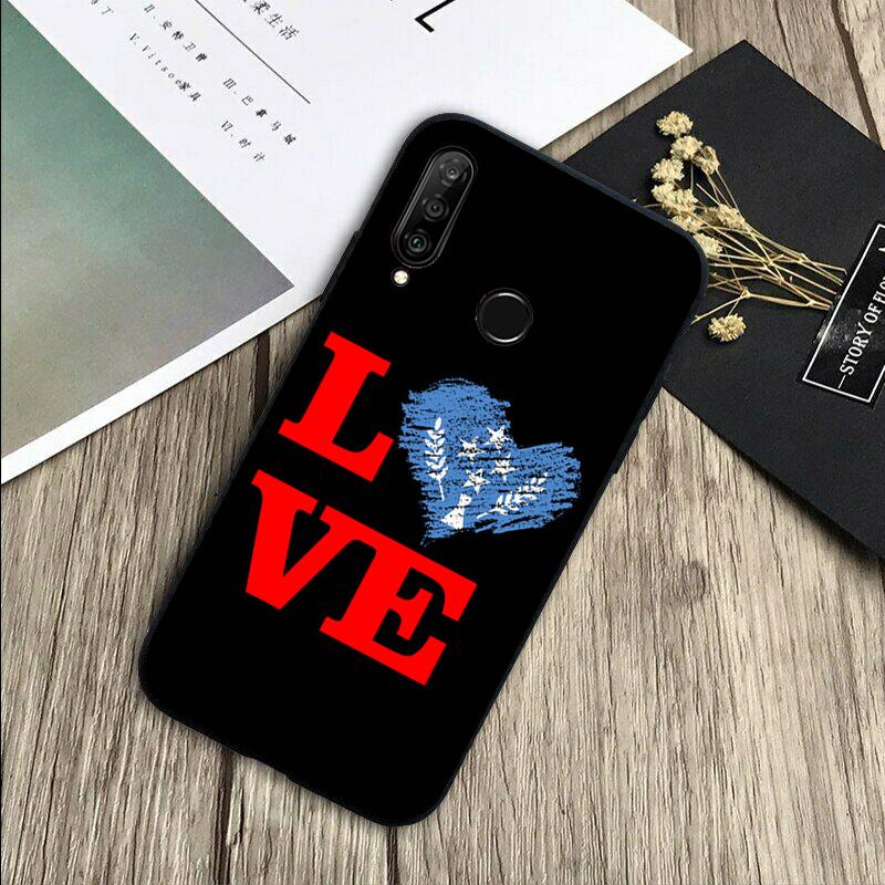 Kosrae Flag For Huawei Nova 5T 9 10 SE 7i 8i 11i 12i Y73 Y90 Y70 Y72 Y61 Y91 P60 Pro P40 P30 Lite Case