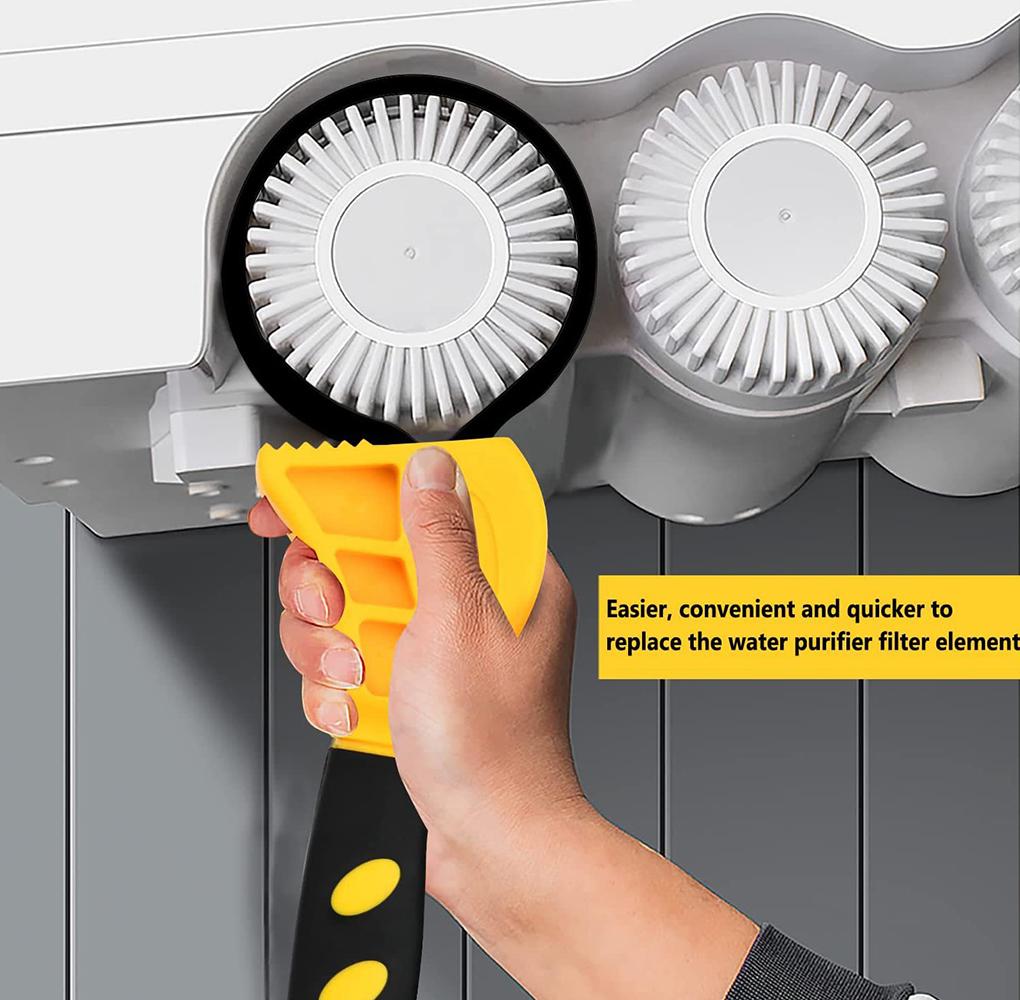 2 Pieces Multipurpose Rubber Strap Wrench Professional Simple Opening Wrenches Adjustable Belt Spanner Accessory