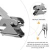 2in1 Stainless Steel M elon Seeds Sheller Nuts Opener Plier Clamp P istachio Walnut Pine Opener Sunflower Seeds Peeler Tools