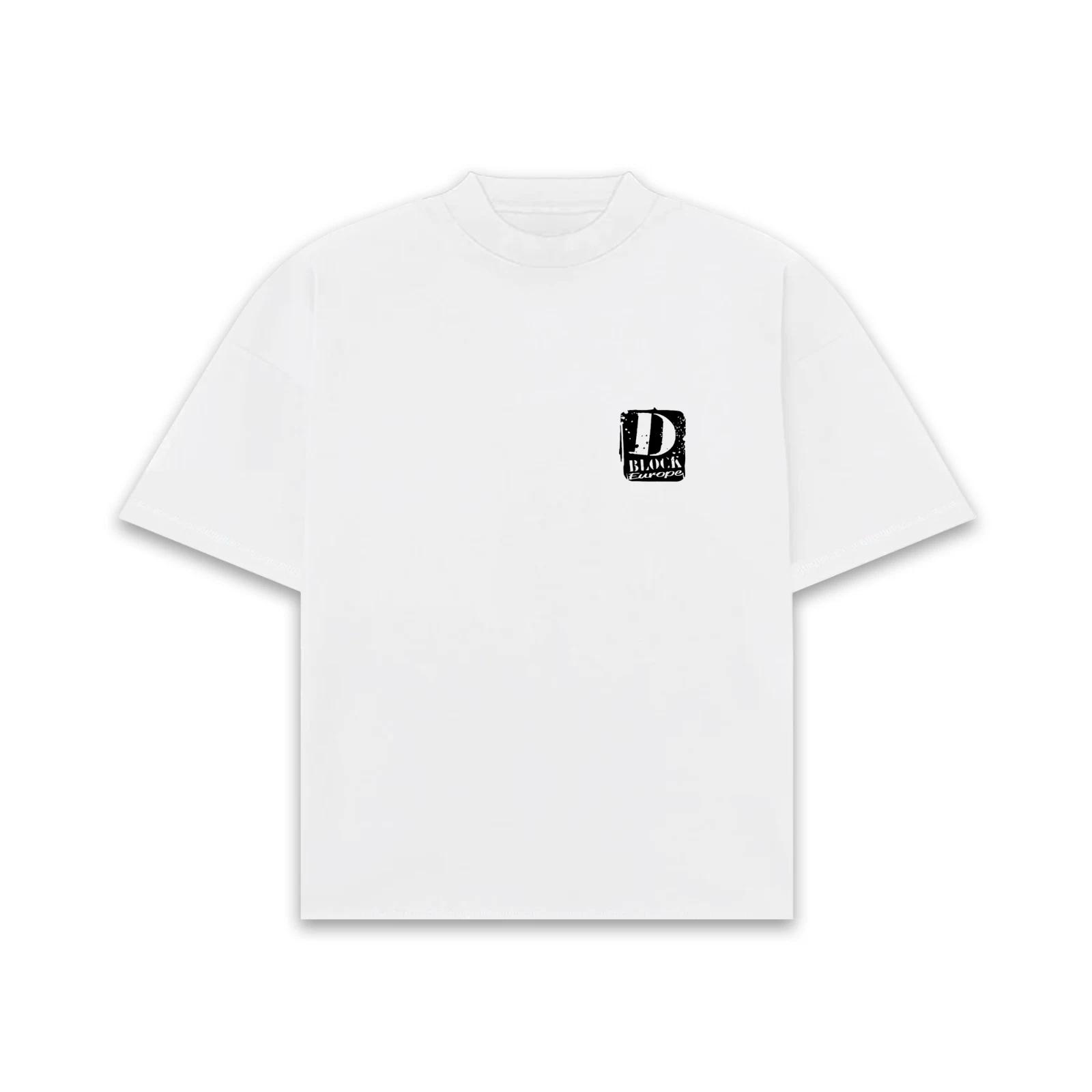 DBE D BLOCK EUROPE T shirt/ TOUR MERCH/ RAP S