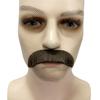 Bigotes Falsos Adhesivos Novedades Barba Peluda Disfraz Faciales Cabello para Halloween Decoraciones de Suministros para Fiestas de Navidad