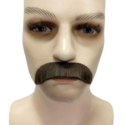 Falsche Schnurrbärte zum Aufkleben, Neuheiten, haarige Bärte, Kostüm-Gesichtsmasken, Haare für Halloween, Weihnachtsfeiern, Partyzubehör, Dekorationen