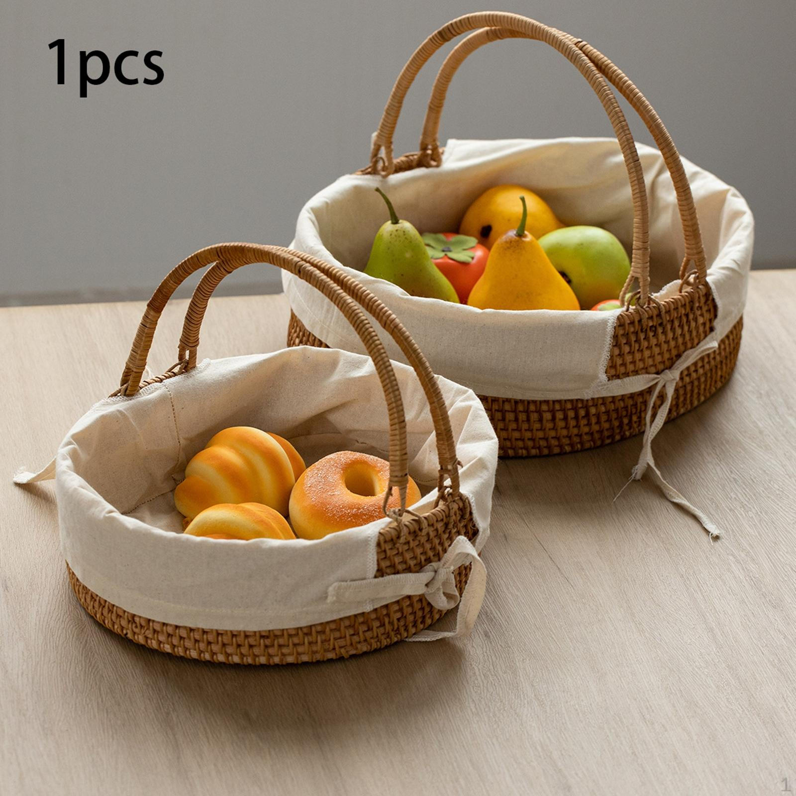 

Корзина для хранения ручной работы, органайзер для ванной, сплошная, с подкладочной тканью, ручная работа для покупок