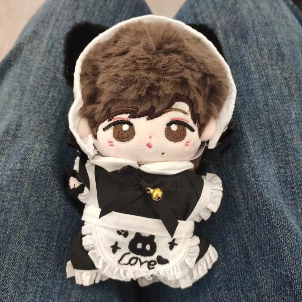 Bow Skirt Cotton Doll's Clothes Cat Tail Plush Doll Clothes  Children's Gift