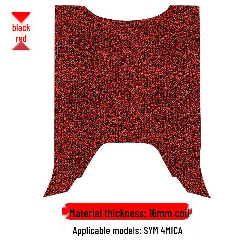 SYM Little Ant 4MICA 150cc Motorroller Custom Fußmatte Seidenringpolster.