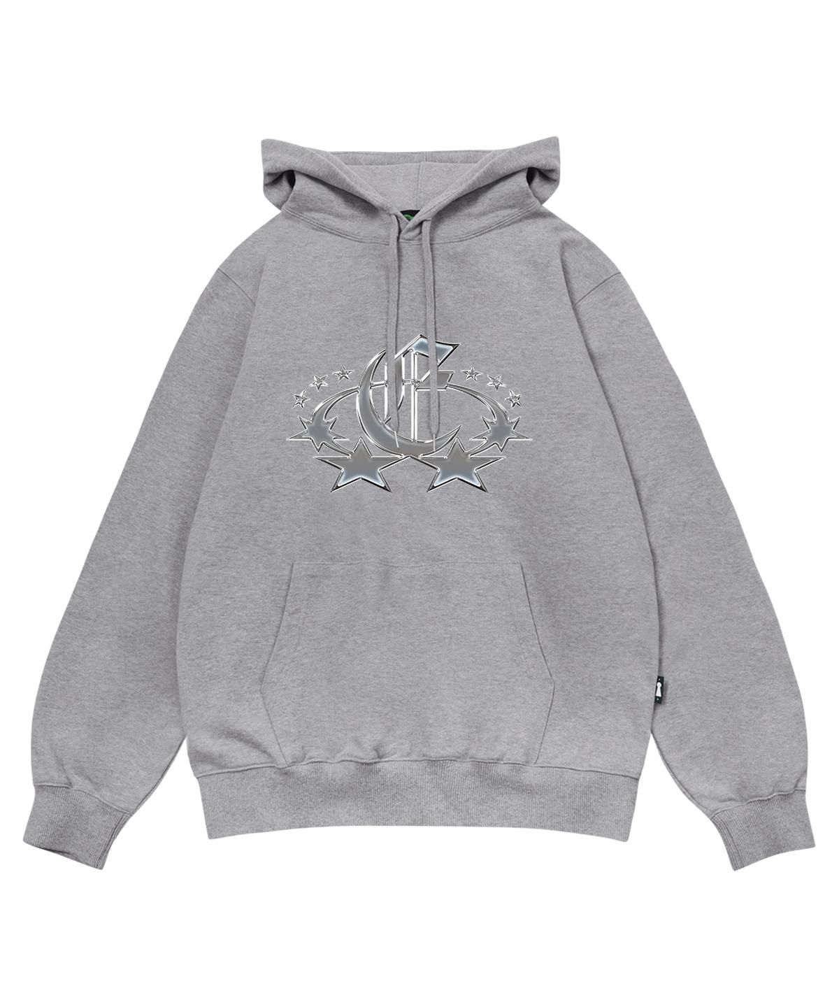 Escape From Metal Team Number 06 Print Hoodie Gray L