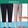 And Women Old Aged Middle Summer Pant Thin Elastic High Waist Loose Casual Pants 5xl 6xl 7xl 8xl Female Straight Pants