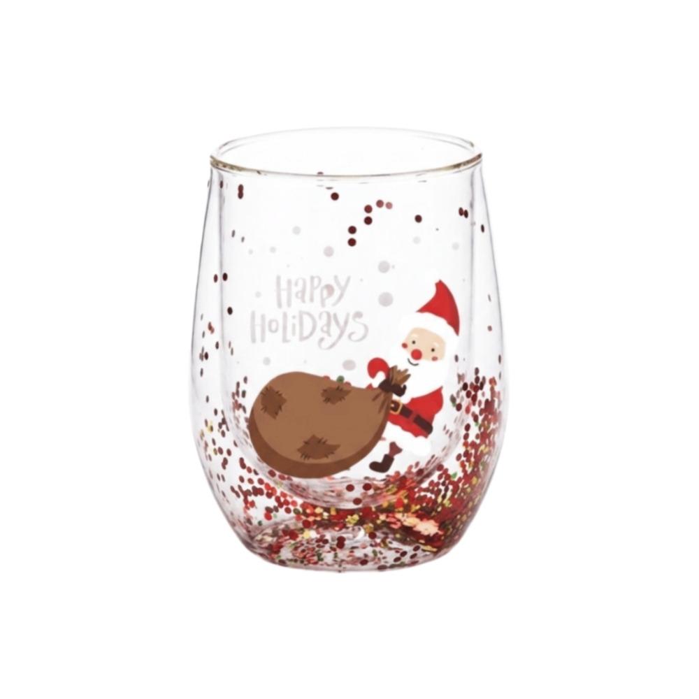 Transparent Coffee Milk Mug Tea Espresso Cup Heat-resistant Christmas Gift Gift Giving