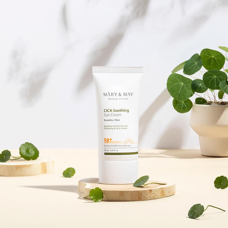 Mary&May Cica Beruhigende Sonnencreme LSF 50+ PA++++ 50ml