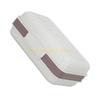 KX4B Bathroom Soap Dish with Lid Home Plastic Soap Box Leak-Proof Keeps Soap Dry Soap Container Travel Essentials for Camping
