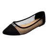 Women's Casual Shoes Size 9 Women's Mesh Pointed Toe Shoes Fashionable Casual Shallow Slip On Flat Bottom Light Shoes Shoes