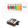 12v 24v Stromverteiler Sammelschiene 5 Wege MIDI Weg MEGA Halter Sicherungskasten für Auto Automobil Boot