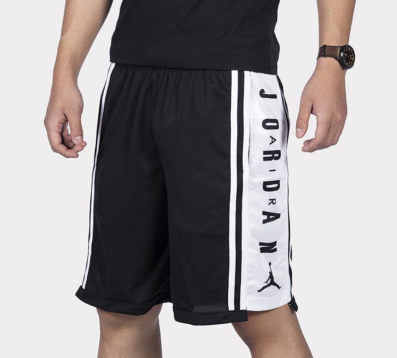 Jordan Air Basketball Shorts Men's Black White BQ8393-010