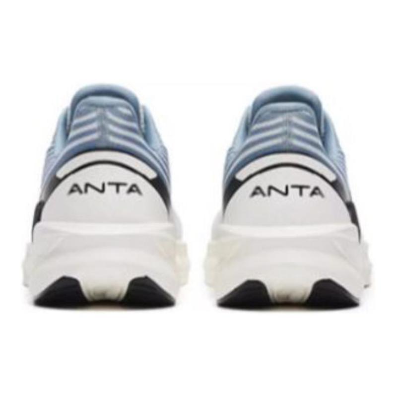 Anta DuCi4 Shock Absorbers Slip Resistant Low Top Casual Running Shoes Men's Blue White Black Sneakers 112315520-9