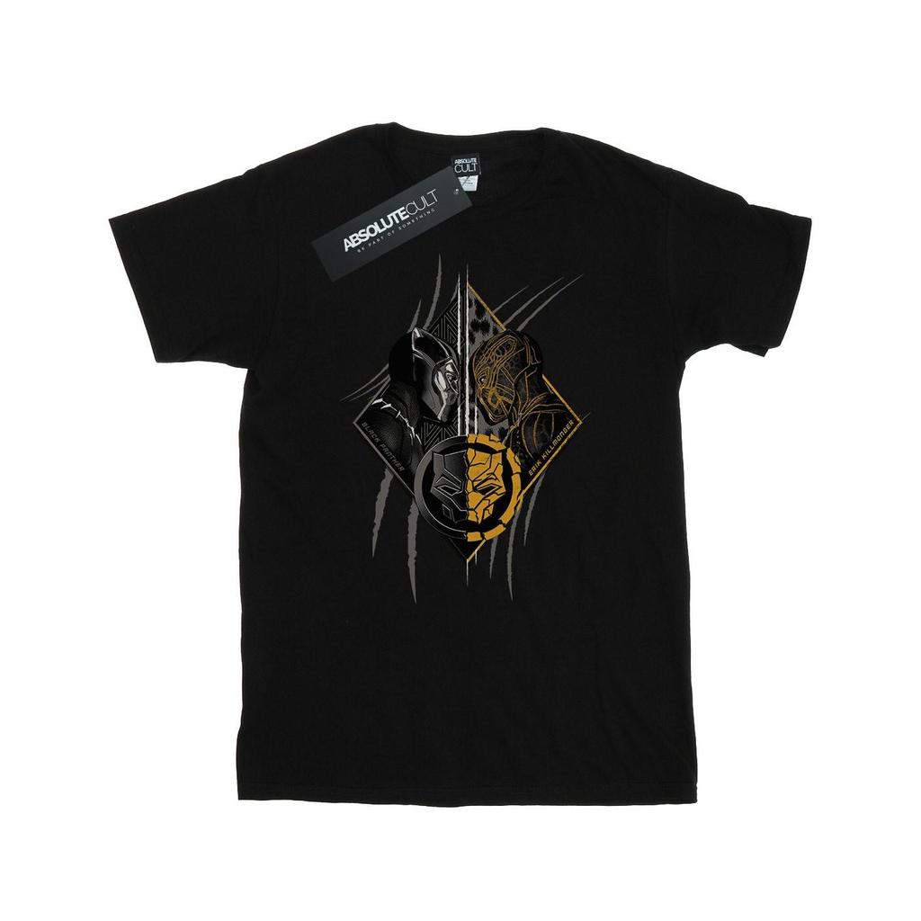 Marvel Mens Black Panther Vs Killmonger T-Shirt