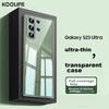 Phone Case for Samsung S23 Ultra, Galaxy S23 Ultra Protective Cover, Full Lens Protection Transparent Soft Back, Shockproof Simple Outer Case