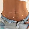 Sexy Doppelte Dünne Kette Damen Bauchkette Charmante Schmetterling Edelstahl Bauchkette Sommer Strand Bikini Körperschmuck