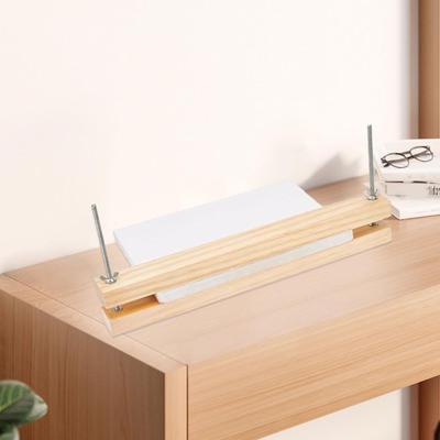 Wooden Book Press Handmade Paper Practical Easy Assemble Multipurpose Binding Tool for