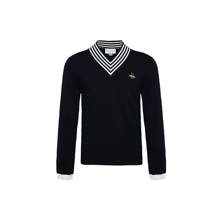 GUCCI Sweaters Men's V Neck Moderate 496442-X9I00-1831