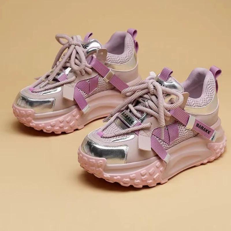 Shoes For Women The New  Platform Shoes Increase Women Shoes Fashion Thick Bottom Luxury Casual Sneakers  De Mujer