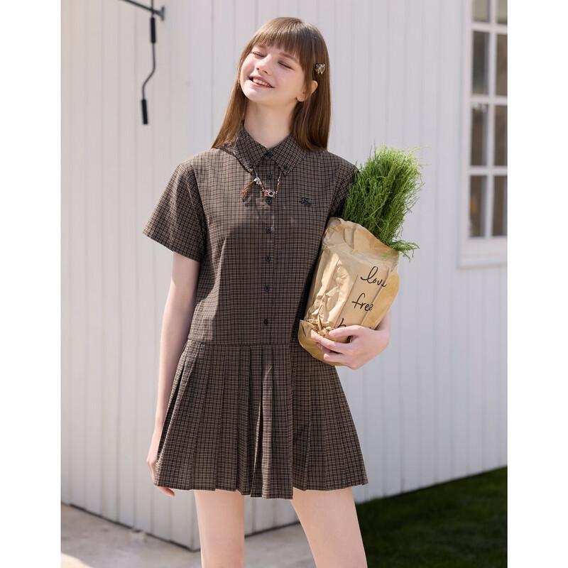 TonLion 2026 Summer Women's Lapel Shirt Dress