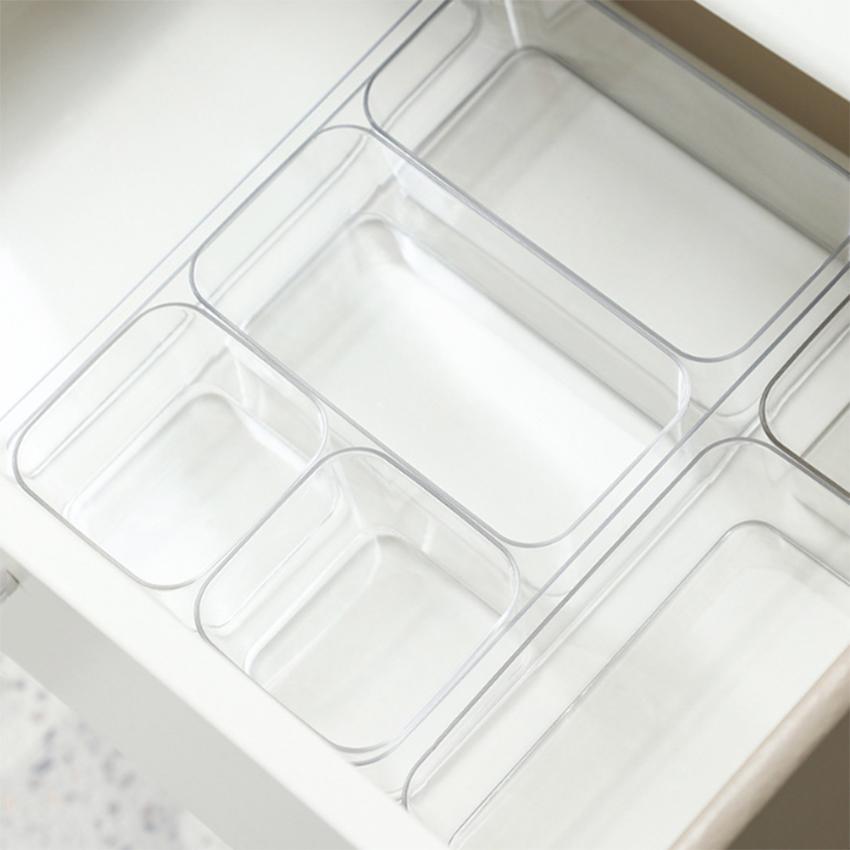 5pcs/Set Storage Drawer Storage Box Kitchen Bathroom Storage Trays Sundries Jewellery Holder Make Up Organizer Box Closet Cover