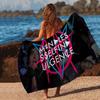 A-Mindless Self Indulgence-S Microfiber Printed Beach Towel Mountain Climbing Yoga Beach Swimming Running Absorbent Soft Towel