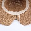 Straw Summer Hats Women Ladies Fashion Foldable Beach Sun Hat Brimmed