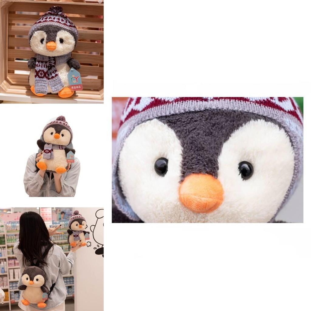 Entzückendes Pinguin-Stofftier mit Schal, perfekt für Geburtstagsgeschenke für Kinder und Sammlerstücke