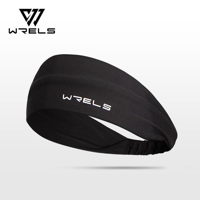 WRELS Sports Headband Running Headwear Antiperspirant Belt Fitness Sweat Guide Belt Men and Women Sweatband for Tennis Gym
