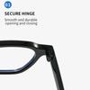 Simple Square Plastic Flat Light Glasses for Men and Women Fashion Trend Anti Blue Light Reading Eyewear