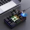 Y-FRUITFUL YF20 Laptop Mechanical Numeric Keypad 20 Keys RGB Backlit Wired External Mini Keyboard