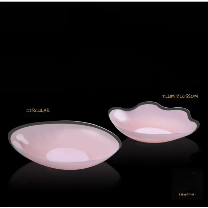 Silikon Nipple Cover Kvinnor Bröst Petaler Lyft Osynliga BH:ar Pasties BH Vaddering Klistermärke Plåster Självhäftande Kuddar BH:ar Återanvändbara