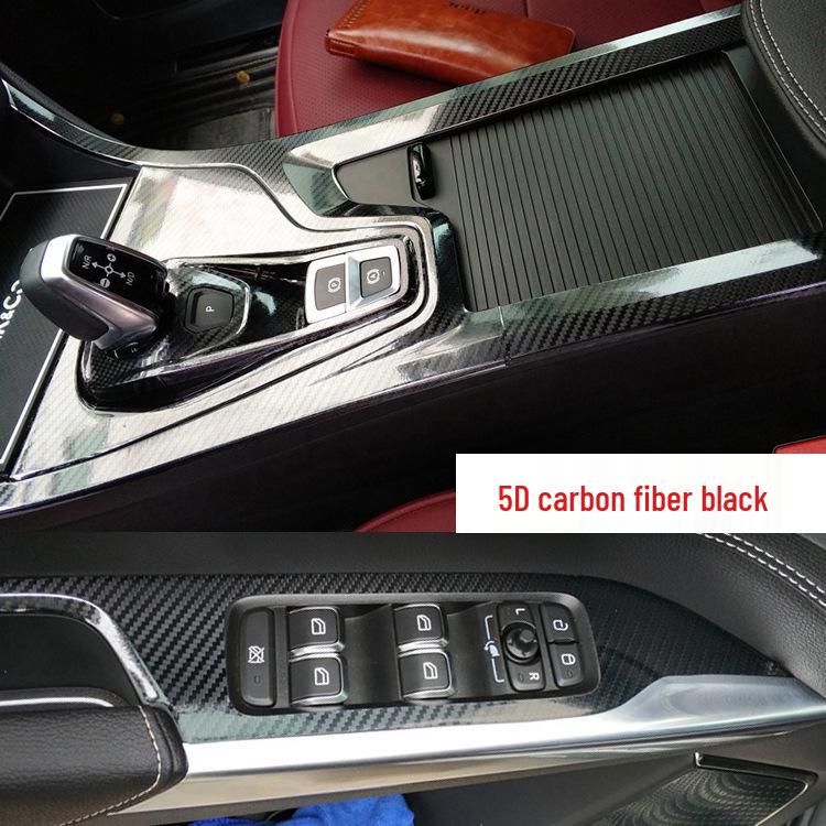 Lynk & Co 01 Interior Decals: Shift Lever & Window Lift Panel Decorations