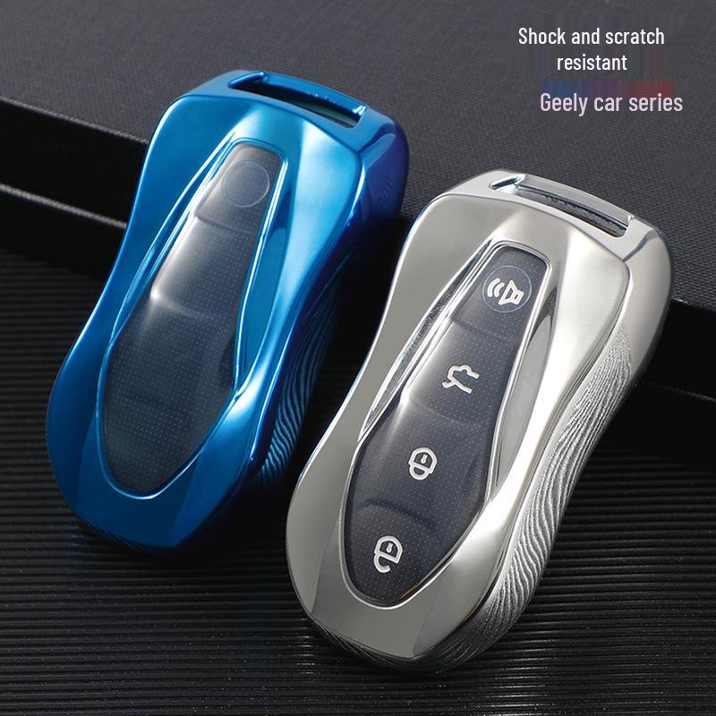 Premium Protective Case Set for Geely New Boyue Pro/Xingyue S Car Key - Full Coverage for Men & Women